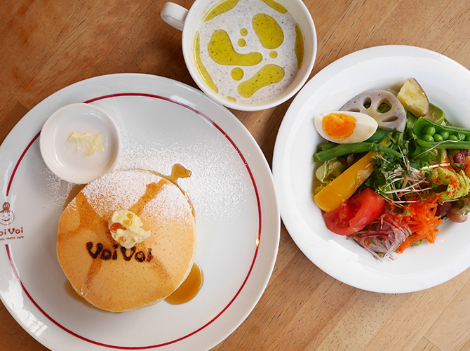 パンケーキランチセット